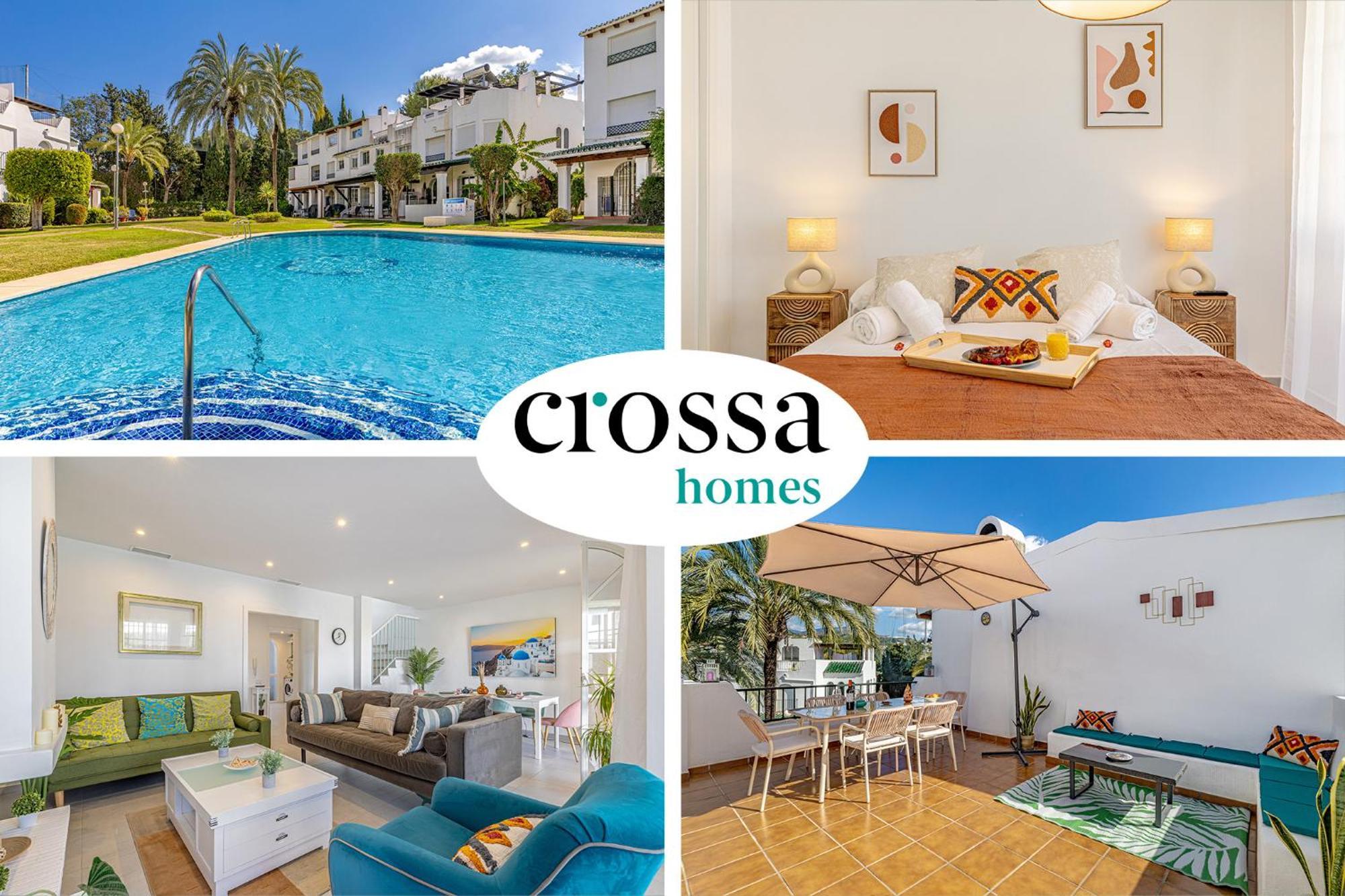 Chic Dream Home, Rooftop Bbq, 9 Pools, Golf Views マルベーリャ エクステリア 写真